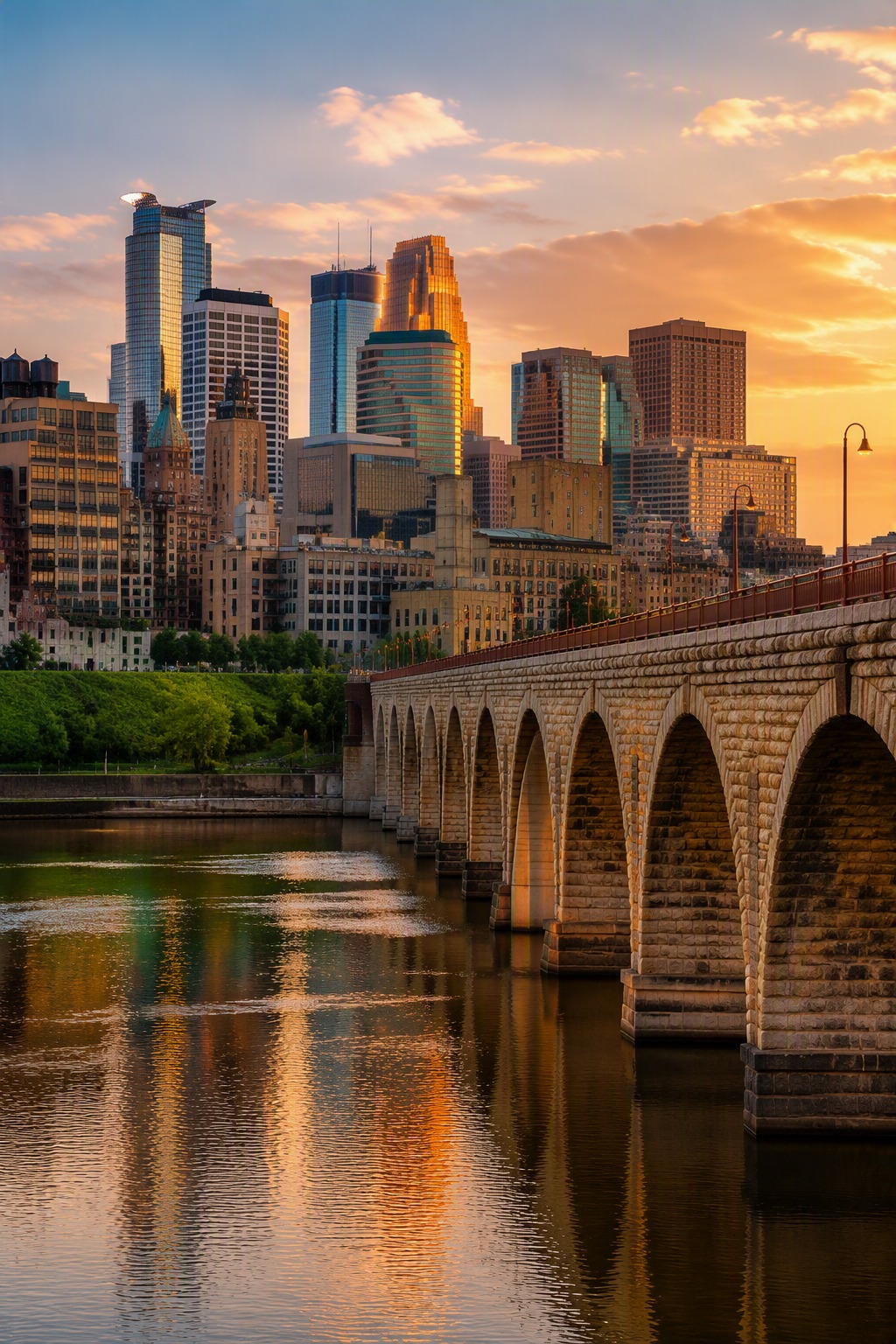 Minneapolis, Minnesota downtown skyline